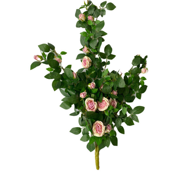 Vægblomster – Kunstige blomster til altan, silke, 80 cm - Billede 8