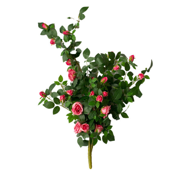 Vægblomster – Kunstige blomster til altan, silke, 80 cm - Billede 10