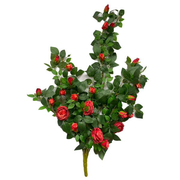 Vægblomster – Kunstige blomster til altan, silke, 80 cm - Billede 4