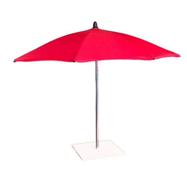 Bordparasol 60cm - Rød