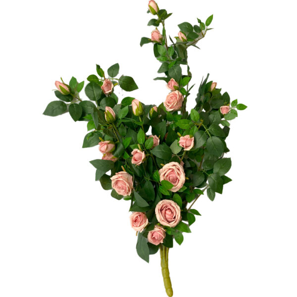 Alternative view of Vægblomster – Kunstige blomster til altan, silke, 80 cm
