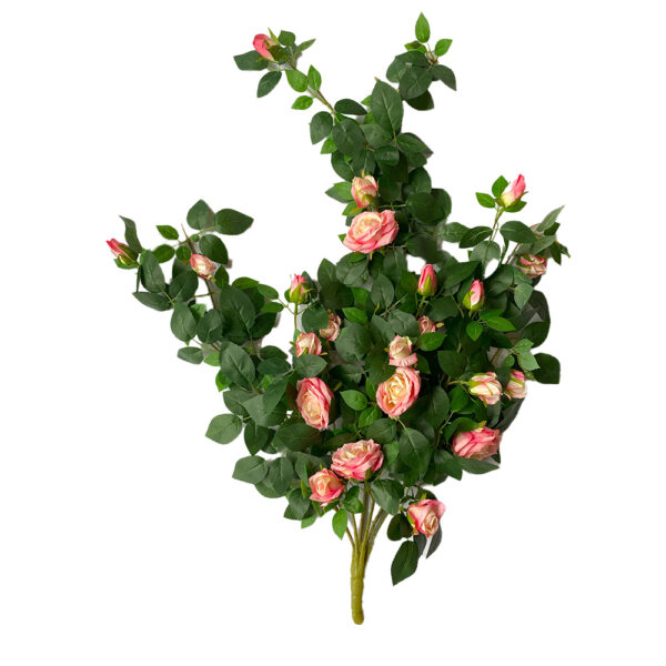 Vægblomster – Kunstige blomster til altan, silke, 80 cm - Billede 7