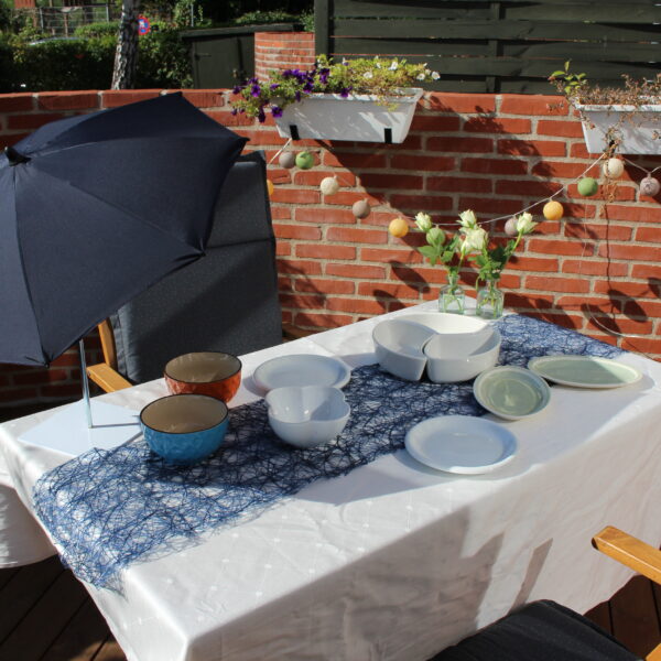 Bordparasol 60cm - Blå - Billede 3